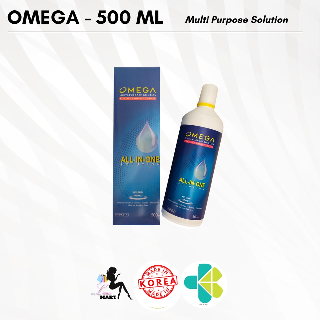 CAIRAN SOFTLENS OMEGA ALL IN 500 ML