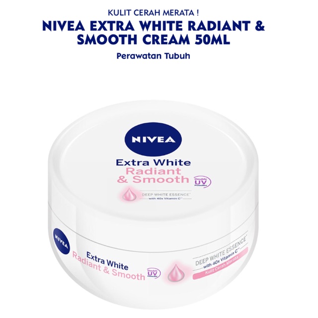 moisturizer nivea extra white radiant and smooth