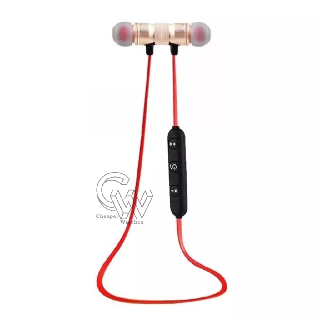 Cheaper-Headset Bluetooth Magnetic Sport Extra Bass Handsfree Termurah