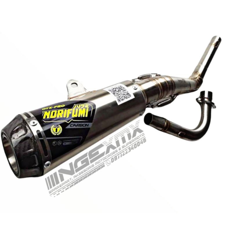 KNALPOT NORIFUMI GTX PRO CARBON YAMAHA JUPITER VEGA