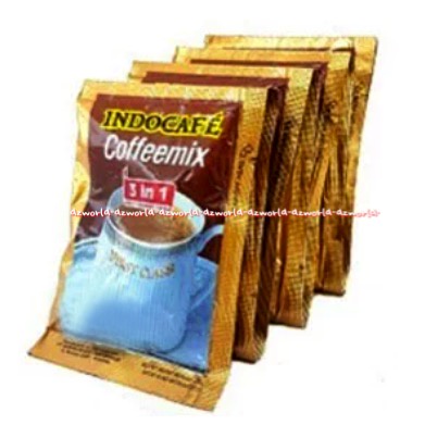 Indocafe Coffeemix 100sachet Dengan Gula Coffee Kopi Gula Kopi Instan Kopi mix Indo Cafe Cofee 3in1 3 in 1 Cofemix isi 100pcs