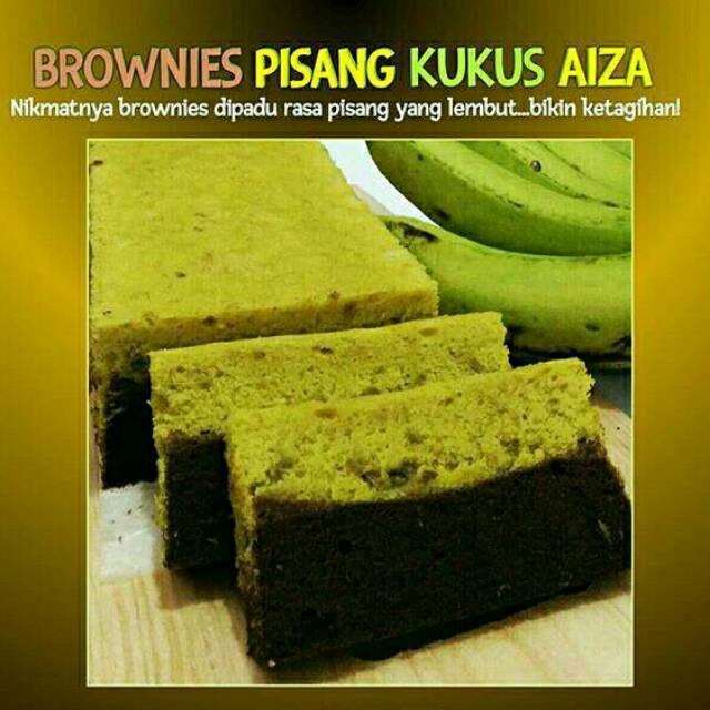 Aiza Brownies Pisang lapis Kukus oleh-oleh khas Malang enak halal