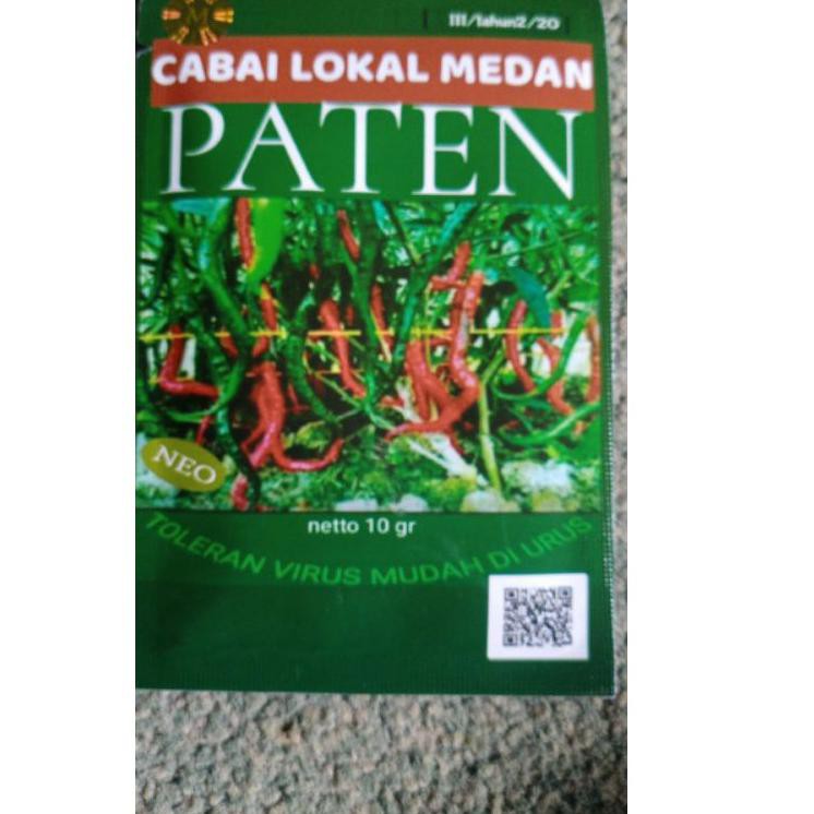 

Cabe Unggul Paten Lokal Medan Original kemasan 10gr !