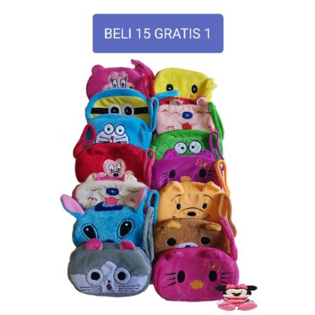 Dompet karakter//dompet hp//dompet alat kecantikan