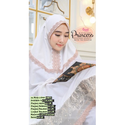 Mukena Quail Model PRINCESS