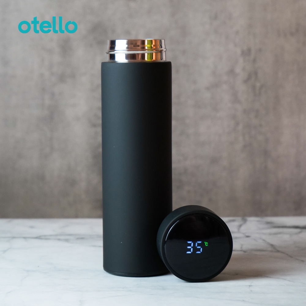 Otello Alpha Tumbler LED Suhu Digital Termos Stainless Steel Botol Minum Canggih Smart Tumblr