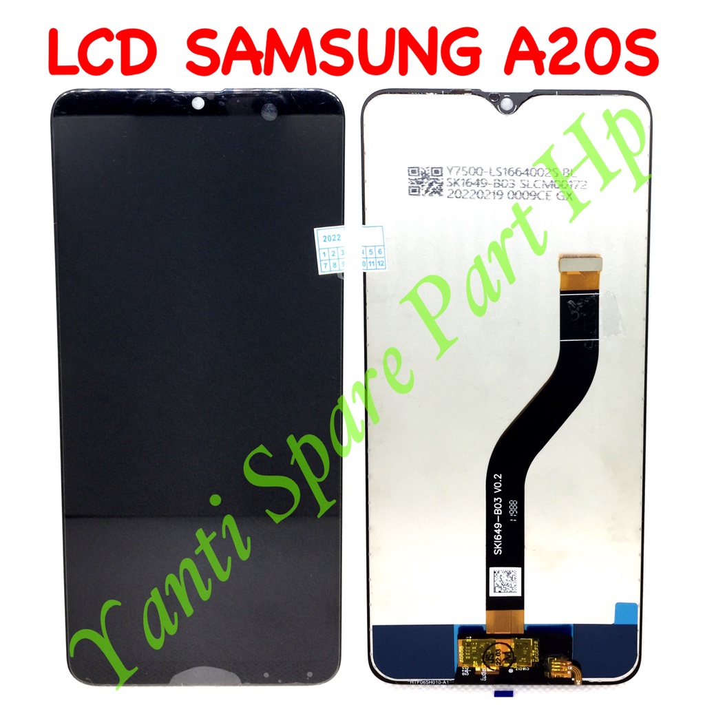 Lcd Touchscreen Samsung A20S A207 2019 Original New