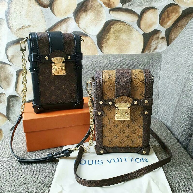 LV Vertical trunk Pochette mini Bag AP41792 (Pls baca deskripsi lengkap)