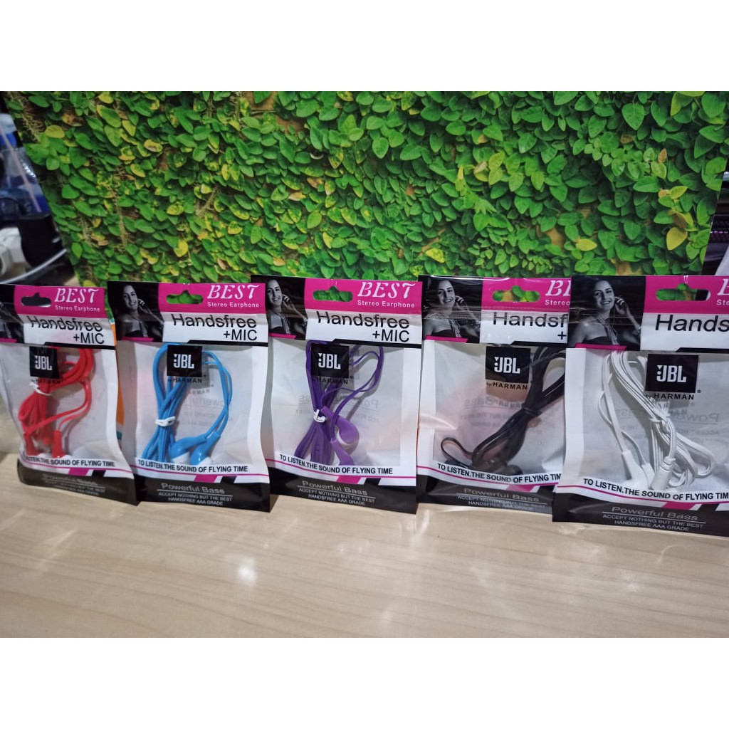 Earphones JBL by Harman handsfree mp3