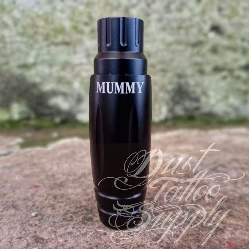 Mummy Rotary Short Pen For Tattoo and PMU Black