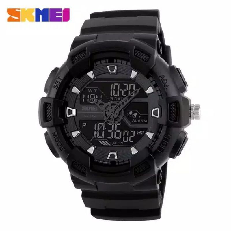 WARNA FAVORIT KESUKAAN✓ JAM TANGAN ANTI AIR JAM TERLARIS SKMEI JAM TANGAN OUTDOOR BISA COD✓