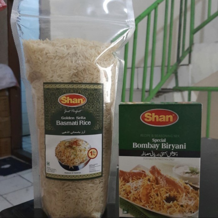 

Roxx.ea - .ea - .ea - Beras Basmati 1Kg + Bumbu Bombay Biryani 60Gr // Paket Nasi Biryani