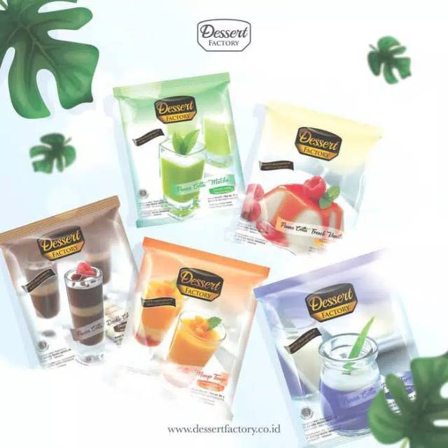 desert factory panna cotta 80 gram all varian