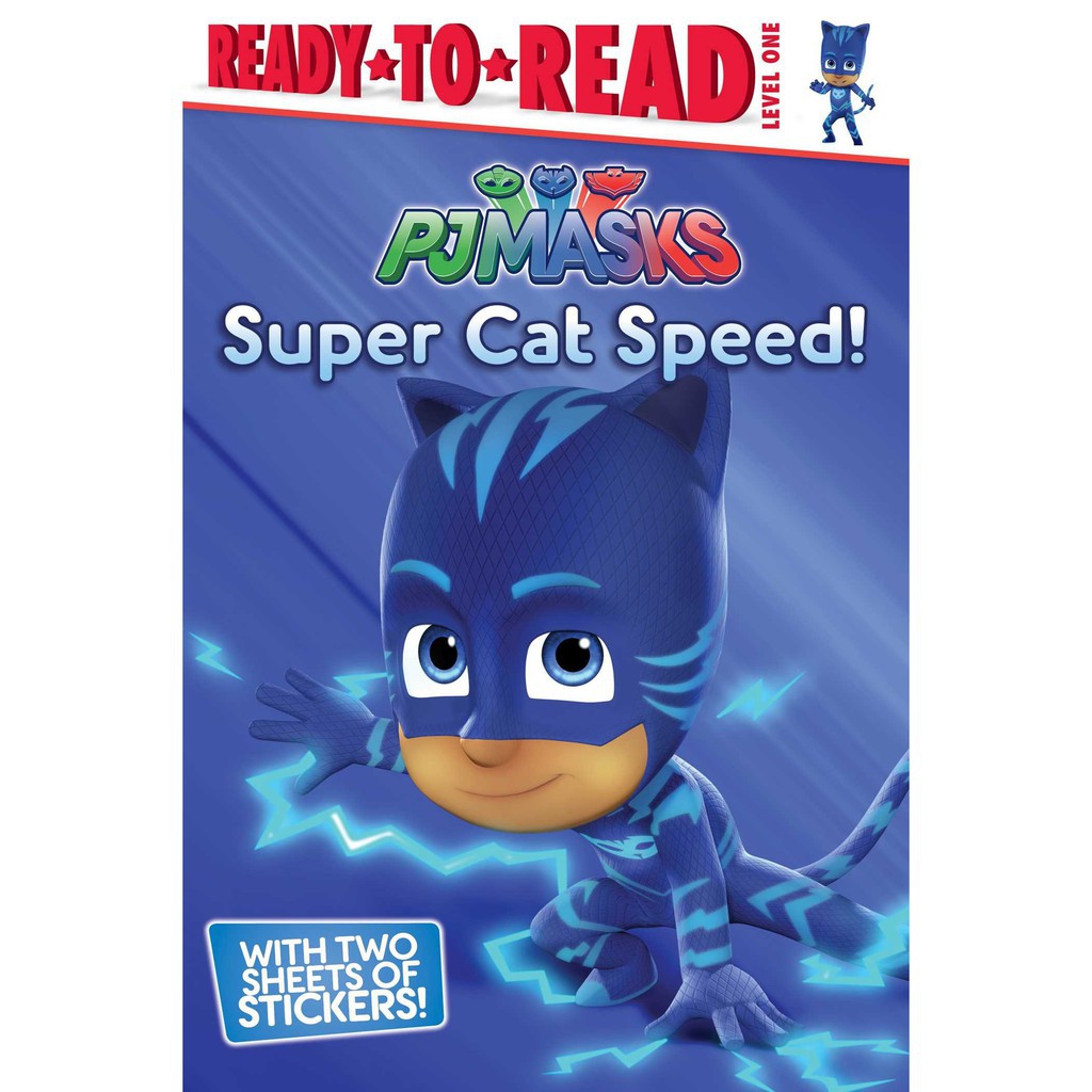 Buku Import -  PJ MASKS: SUPER CAT SPEED - Asli Segel