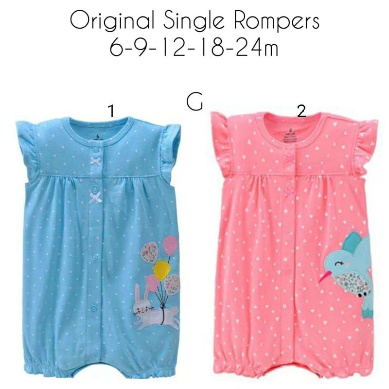 Romper Bayi/ Baju bayi import/ romper bayi lucu