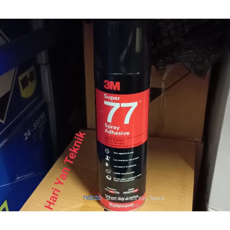 

3M super 77 spray adhesive