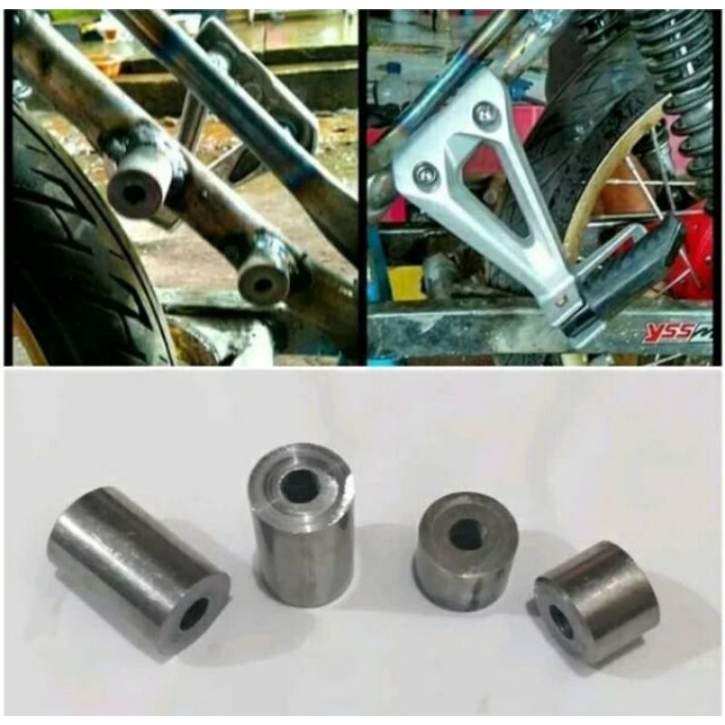 Bosh Drat Adaptor Pangkon Postep Step Foot Step Adaptor Bosh Belakang Postep Revo Ninja Sonic cb650