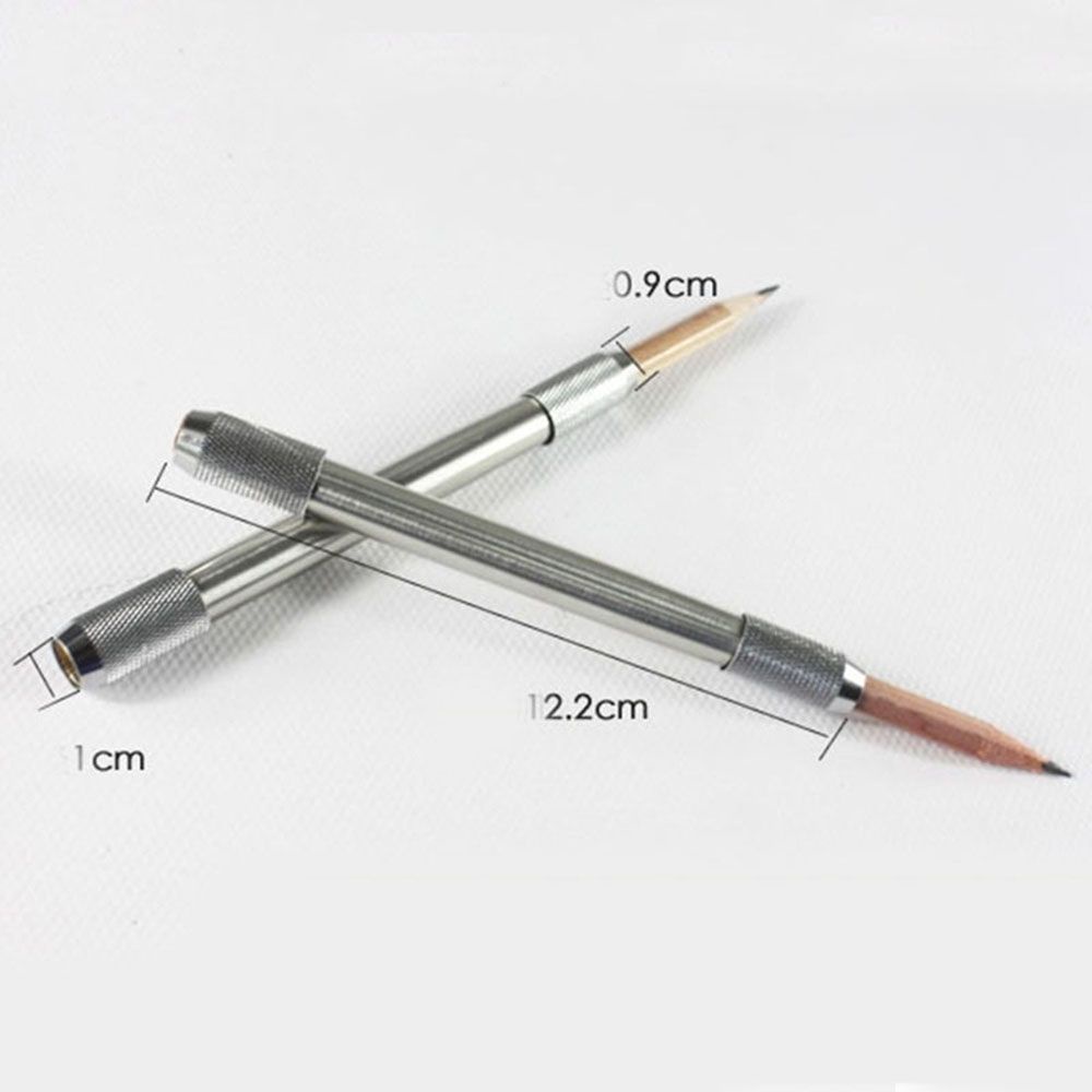 ELEGANT Tool Pencil Lengthened Art Holder Pencil Extender Drawing Write School Sketch Double Ended/Multicolor