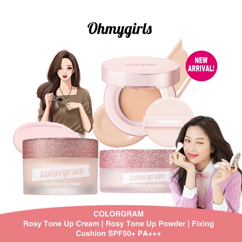 COLORGRAM Rosy Tone Up Cream x True Beauty Jukyung Cream