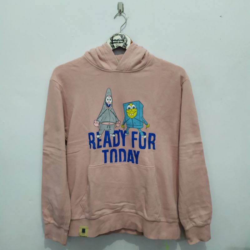 nii x spongebob SquarePants hoodie