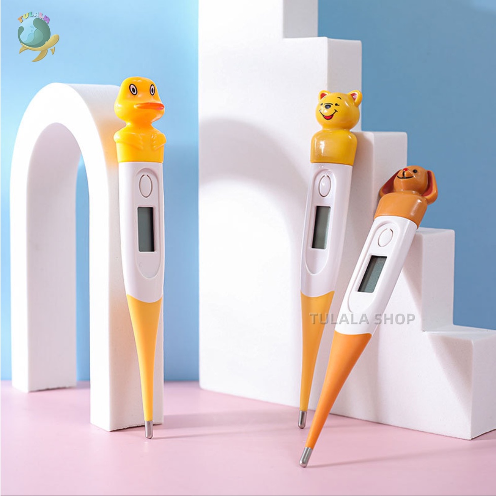 [TULALA SHOP]THERMOMETER DIGITAL ALAT PENGUKUR SUHU BADAN TUBUH BAYI BABY ANAK TERMOMETER UKUR MULUT KETIAK / Thermometer Karakter Termometer Digital Pengukur