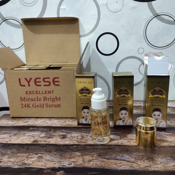 Serum Lyese Gold 24k (Tanpa Dus)