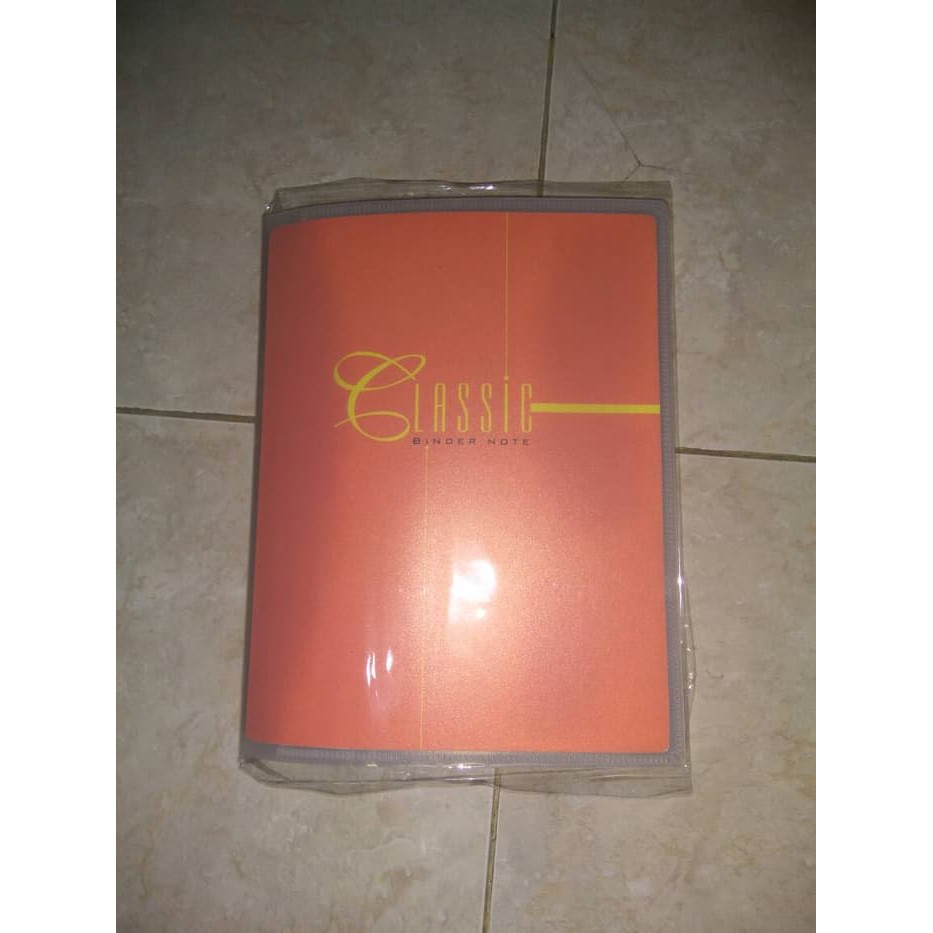 Binder Polos - Binder Plastik - Binder Loose Leaf File Binder Buku Catatan 26 Ring Produk Terbaik