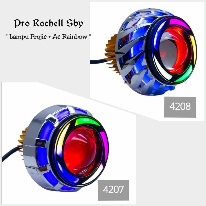 LAMPU PROJIE RAINBOW PELANGI PROJEKTOR PROYEKTOR LED MOTOR