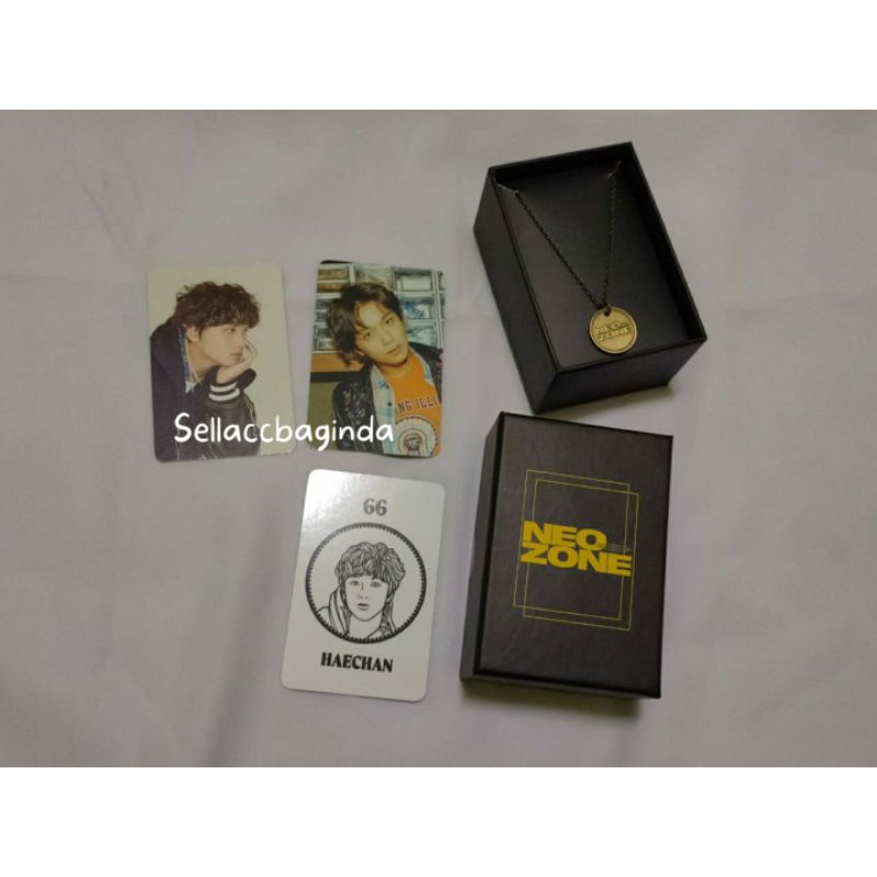 PC PHOTOCARD HAECHAN NORDIC NECKLAKE NEOZONE NCT 127 SET