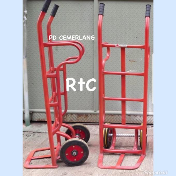 Troli barang 2 roda trolley serbaguna 2 roda kualitas super