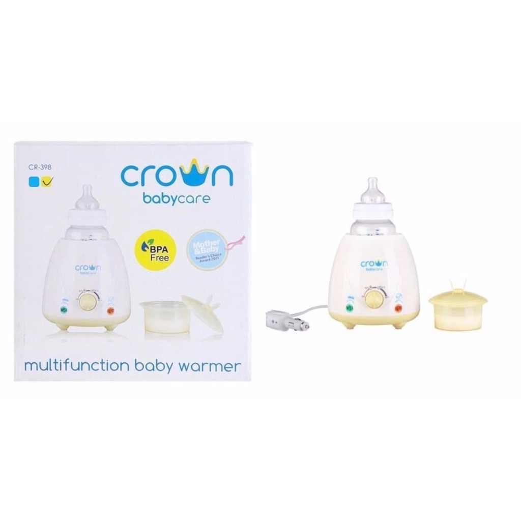 CROWN Car and Home Warmer Multifunction Pemanas Susu Mobil dan Rumah CR-398