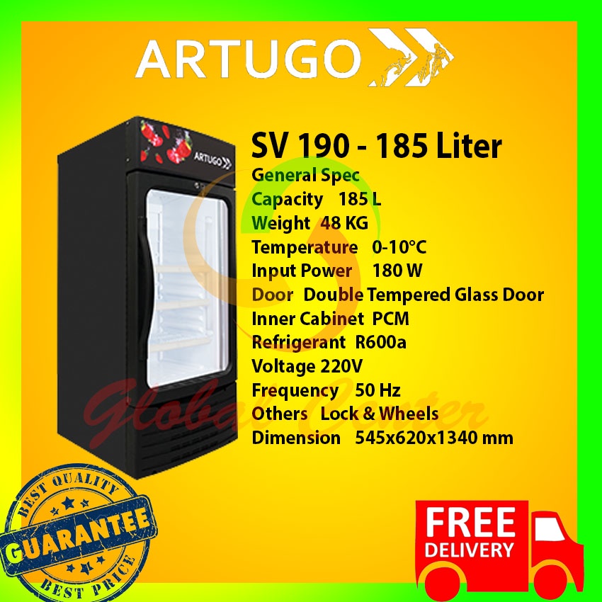ARTUGO Showcase Cooler SV 190