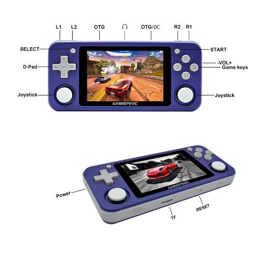 ANBERNIC RG351P Retro Handheld Video Game Console Mini Portable Gaming