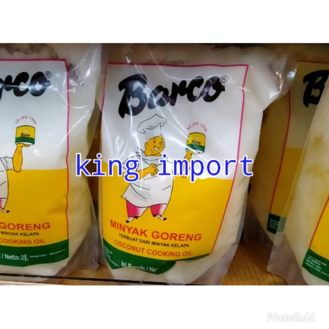 

Barco Minyak Goreng kelapa pouch 2liter Coconut Cooking oil