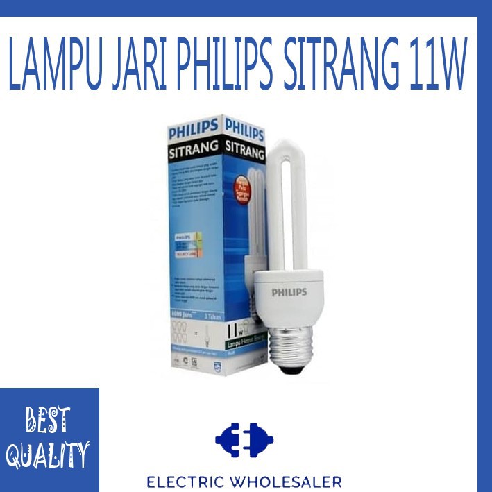 LAMPU PHILIPS JARI SITRANG 11 WATT