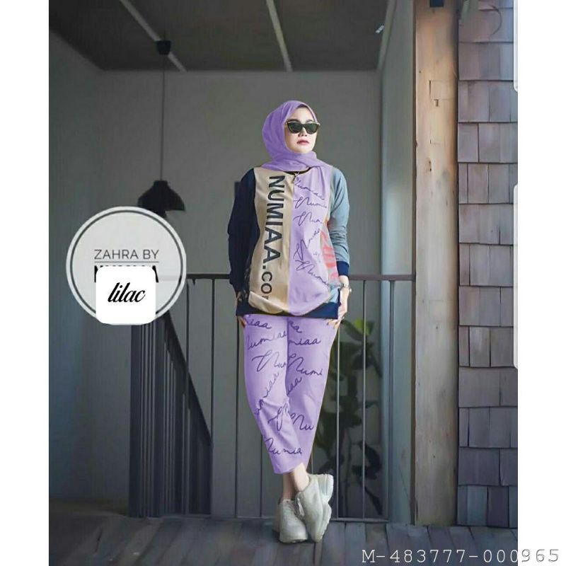 SETELAN CELANA WANITA NUMIA BABYTERY VCLI-1766