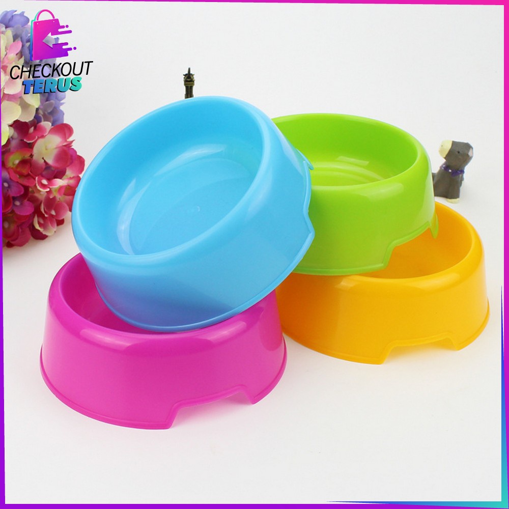 CT C577 Tempat Makan Kucing Mangkok Single Bowl Anti Semut Aksesoris Hewan Peliharaan Mangkuk Makan Hewan