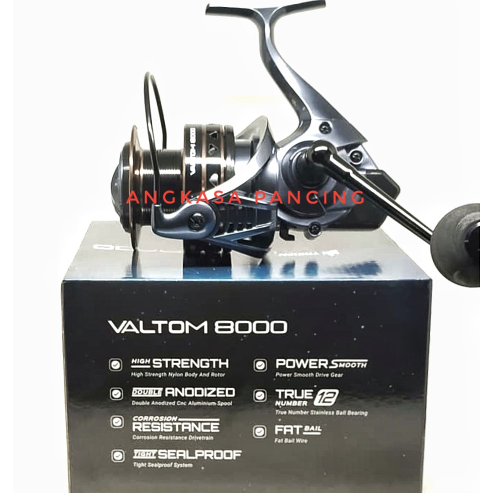 [TERMURAH] REEL TRIDENTECH VALTOM 8000 Corrosion resistance / TRIDENTECH VALTOM