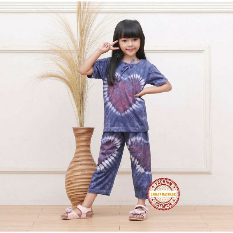 STELAN CELANA PANJANG COUPLE / BABYDOLL CELANA PANJANG / PAJAMAS / STELAN LOVE IBU DAN ANAK