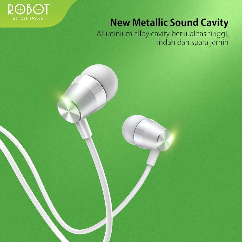 new~ROBOT RE101S HEADSET STEREO ORIGINAL GARANSI RESMI wook