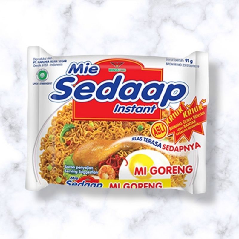 

Mie Instan Sedaap Goreng 3pcs