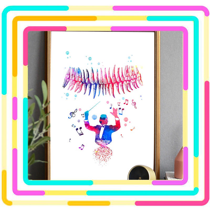 Lukisan Import Berkualitas  Ukuran Besar Poster Dan Cetakan Bunga Bulu Wanita Minyak Kanvas Dinding