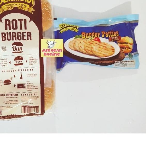 

♟ Bernardi Promo Paket Roti Burger & Burger Ayam ✹