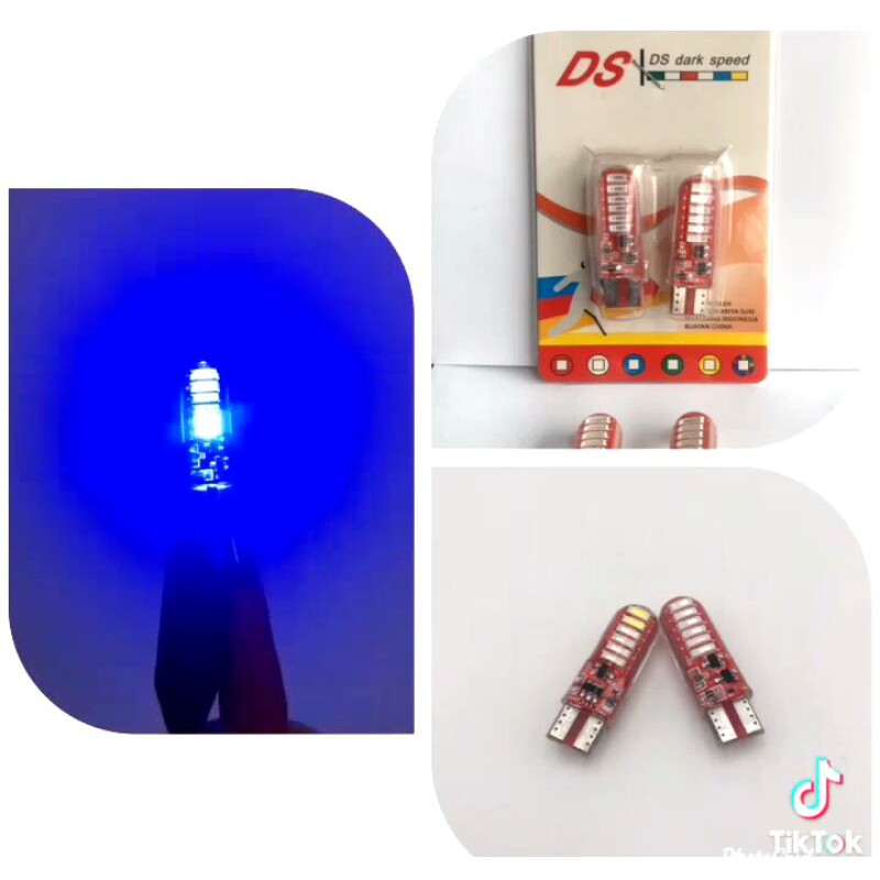 Lampu Sen Jelly Kedip 3 Warna / Lampu Sen Sein Kedip 3 Warna Universal Motor (Harga Sepasang 2pcs)