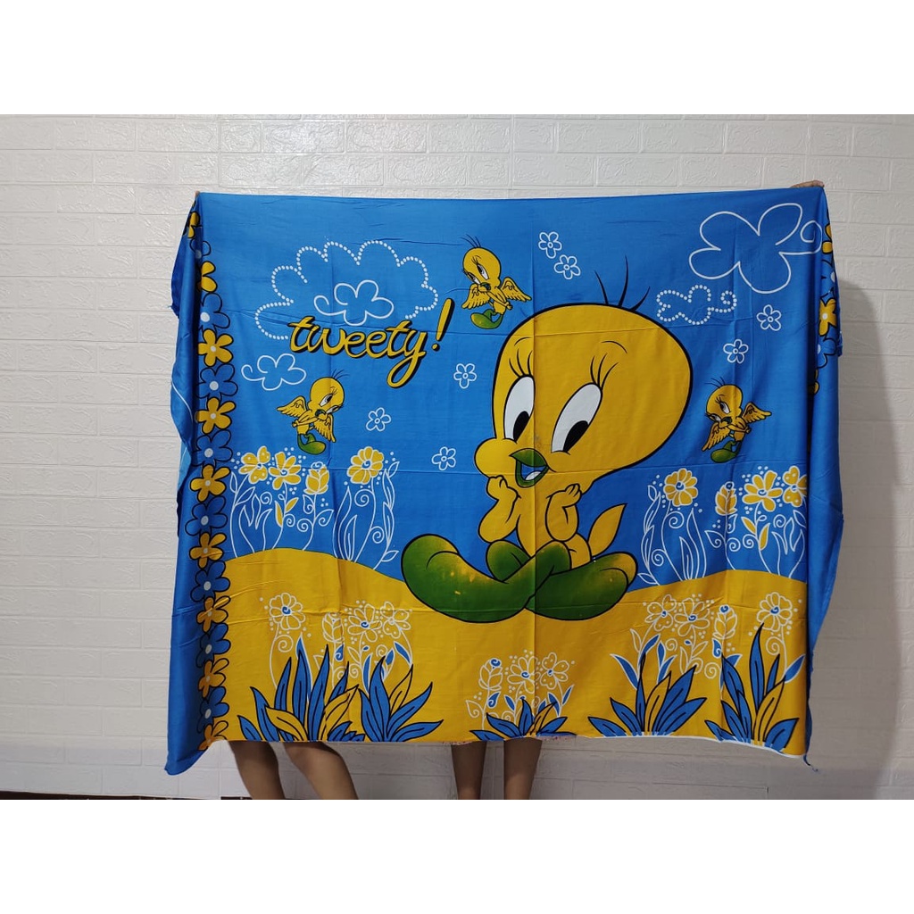 Grosir Kain pantai Jumbo / Sarung Bali / Selimut Pantai / Aksesories Wanita / Motif Tweety