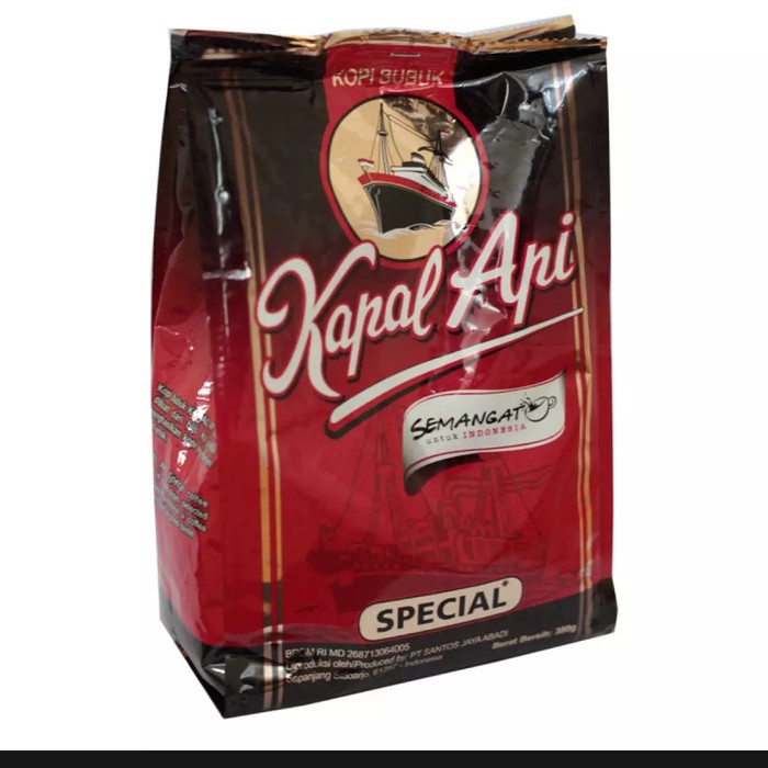 

t01thy Kopi Kapal Api Spesial 380 Gram Ds20X11