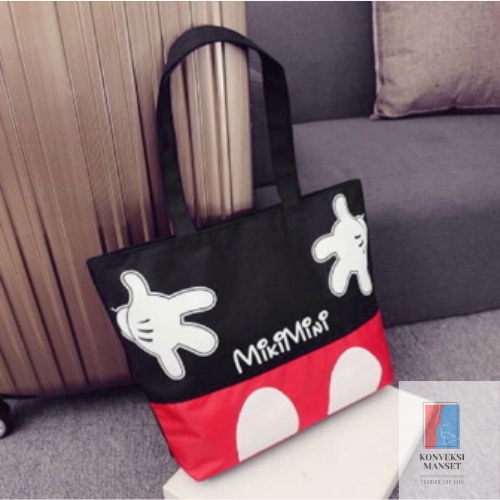 TAS WANITA LUCU TOTEBAG MURAH BISA COD