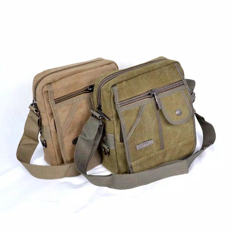 Tas Selempang Kanvas Cruiser Pria 7659-2