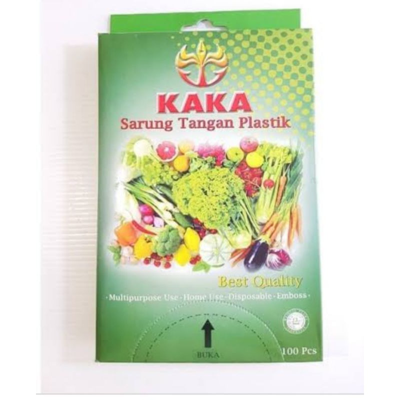 Sarung tangan plastik kaka