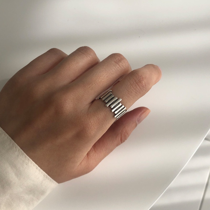 Geometric Irregular Line Ring Accessories Adjustable Korean Version Simple Hip-hop